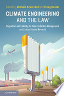 Climate Engineering and the Law Book