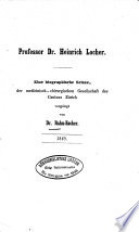 Professor Dr. Heinrich Locher