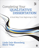 Completing Your Qualitative Dissertation