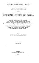 A Digest of Decisions of the Supreme Court of Iowa Pdf/ePub eBook