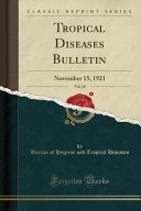 Tropical Diseases Bulletin, Vol. 18