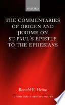 the-commentaries-of-origen-and-jerome-on-st-paul-s-epistle-to-the-ephesians