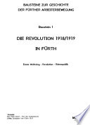 Die Revolution 1918/1919 in Fürth