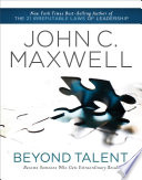 Beyond Talent Book