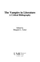 The Vampire in Literature