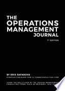 The Operations Management Journal Book