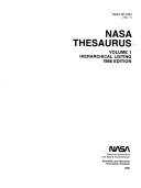 NASA Thesaurus