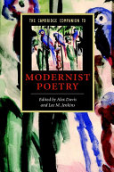 The Cambridge Companion to Modernist Poetry