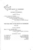 The Year Book of the Society of Engineers