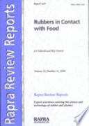 Rubbers in Contact with Food