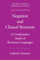 Negation and Clausal Structure