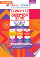 Oswaal Karnataka Question Bank Class 9 Science Book Chapterwise   Topicwise  For 2023 Exam  Book