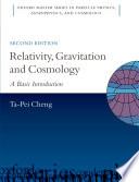 Relativity  Gravitation and Cosmology