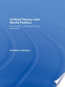 Critical Theory and World Politics