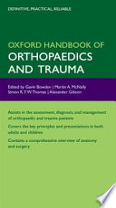 Oxford Handbook of Orthopaedics and Trauma Book
