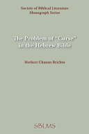 The Problem of Curse in the Hebrew Bible Book