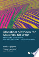 Statistical Methods for Materials Science Book