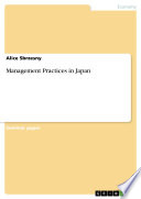 Management Practices in Japan Book PDF