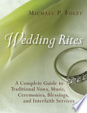 Wedding Rites PDF Book By Michael P. Foley