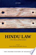 The Oxford History of Hinduism  Hindu Law