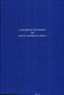 A Political Biography of David Lawrence Gregg, American Diplomat and Hawaiian Official