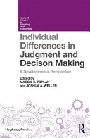 Individual Differences in Judgement and Decision Making