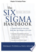 The Six Sigma Handbook  Third Edition  Chapter 10   Analyze Phase