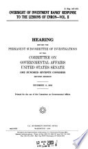 107-2 Hearing: Oversight of Investment Banks' Response to The Lessons of Enron - Vol. 2, S. Hrg. 107-871, December 11, 2002, *