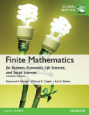 Finite Mathematics for Business  Economics  Life Sciences and Social Sciences  Global Edition