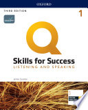 Q  Skills for Success 3E Level 1 Listening and Speaking Student s Book Book