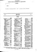 Bibliography of Agriculture