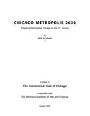 Chicago Metropolis 2020