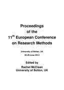 ECRM2012 Proceedings of the 11th European Conference on Research Methods