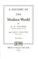 a History of the Modern World