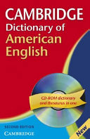 Cambridge Dictionary of American English Camb Dict American Eng with CD 2ed