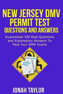 New Jersey DMV Permit Test Questions and Answers Book PDF