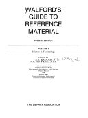 Walford's Guide to Reference Material: Science & technology
