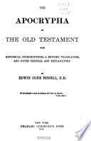A Commentary on the Holy Scriptures  Apocrypha
