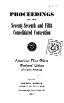Proceedings of the ... and ... Consolidated Convention, ...