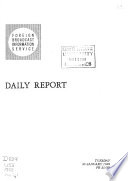 Daily Report  Foreign Radio Broadcasts