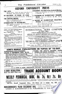 The Publishers  Circular and Booksellers  Record Book