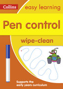 Pen Control Age 3-5 Wipe Clean Activity Book