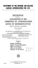 Hearings, Reports and Prints of the House Committee on ...