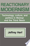 Reactionary Modernism Book
