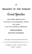 A Treasury of the World's Great Speeches