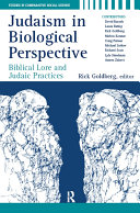 Judaism in Biological Perspective [Pdf/ePub] eBook