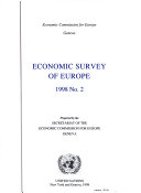 Economics Survey of Europe, 1998