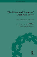 The Plays and Poems of Nicholas Rowe, Volume V [Pdf/ePub] eBook