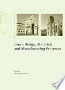Green Design  Materials and Manufacturing Processes