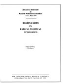 Reading Lists in Radical Political Economics